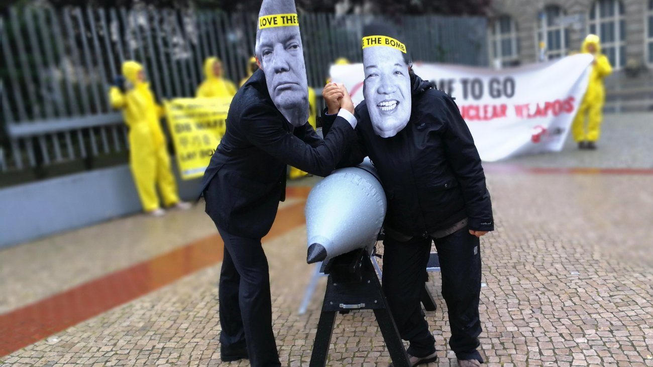 Ican: Nobel Peace Prize for anti-nuclear weapons campaign