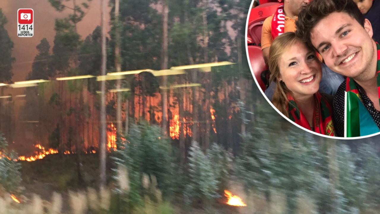 Picture readers in Portugal-train ride through the forest fire