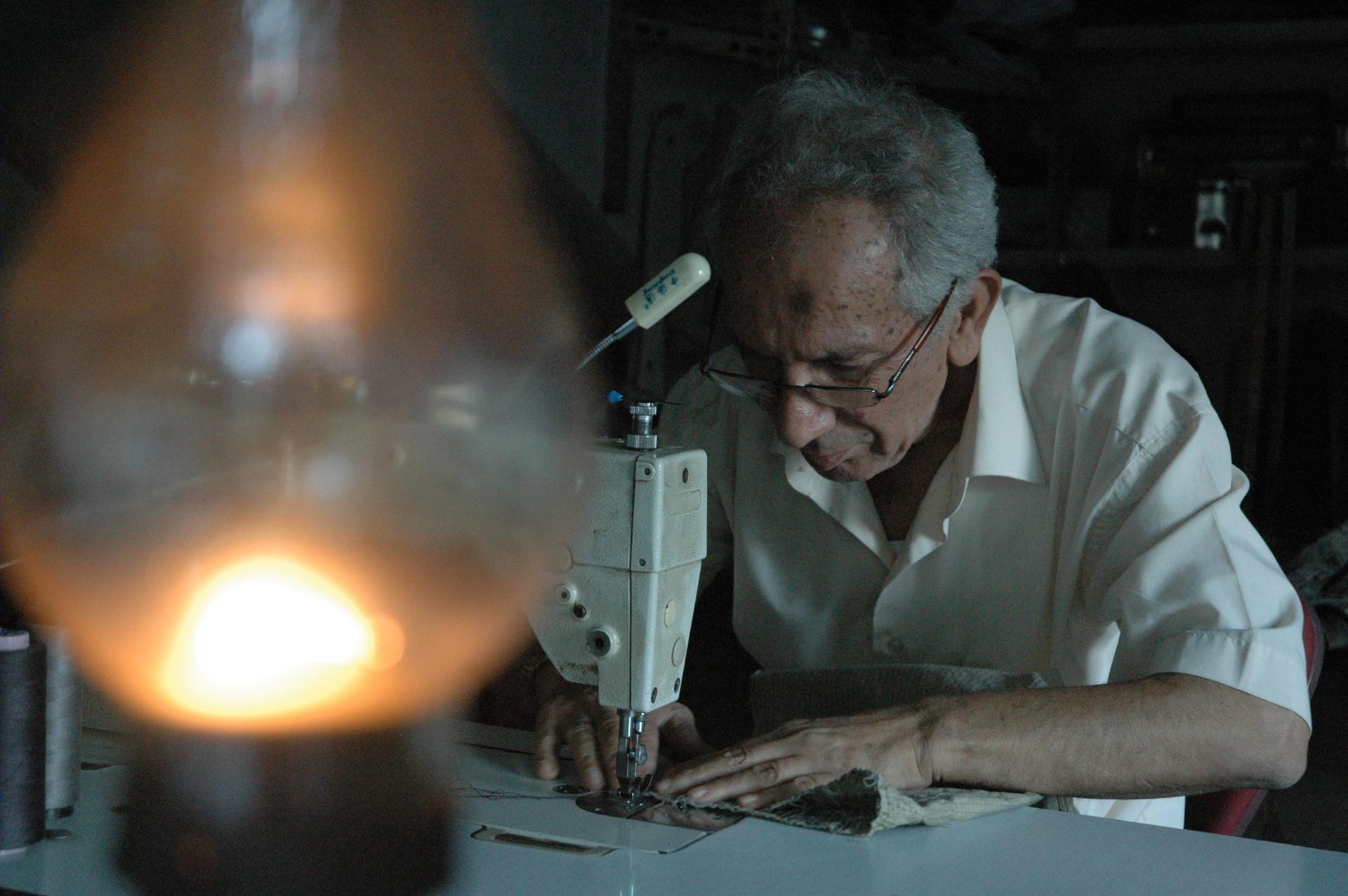 Museum-looking tailor shop